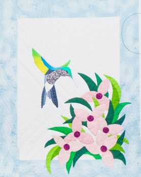 Hummingbirds in my Garden (detail)